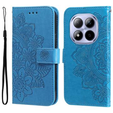 Xiaomi Redmi Note 15 Pro 5G Mandala Series Etui med Pung - Blå