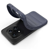 Xiaomi Redmi Note 15 Pro+ 5G/Poco M8 Pro Rugged TPU Cover - Mørkeblå