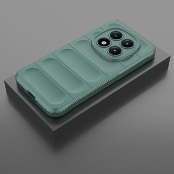Xiaomi Redmi Note 15 Pro+ 5G/Poco M8 Pro Rugged TPU Cover - Grøn