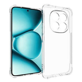 Xiaomi Redmi Note 15 Pro+ 5G/Xiaomi Poco M8 Pro Stødsikkert Silikone Cover - Gennemsigtig