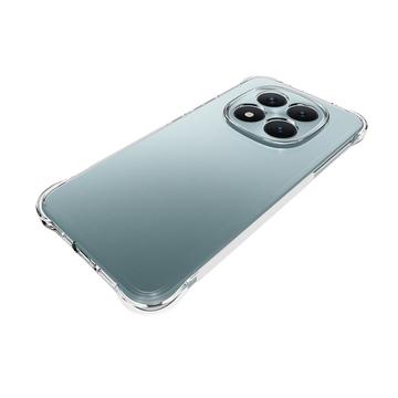 Xiaomi Redmi Note 15 Pro+ 5G/Xiaomi Poco M8 Pro Stødsikkert Silikone Cover - Gennemsigtig