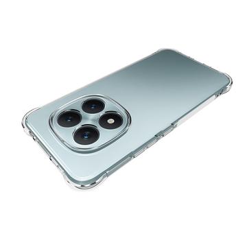 Xiaomi Redmi Note 15 Pro+ 5G/Xiaomi Poco M8 Pro Stødsikkert Silikone Cover - Gennemsigtig