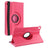 Xiaomi Redmi Pad 2 9.7 360 Rotary Folio Etui - Hot Pink