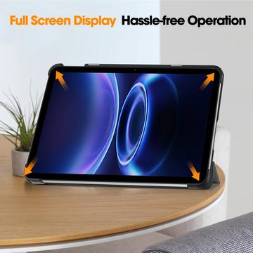 Xiaomi Redmi Pad 2 9.7 Tri-Fold Series Smart Folio-etui - grå