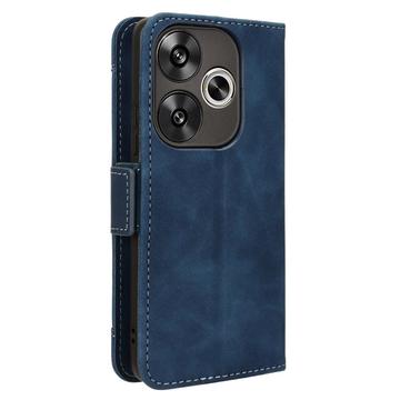 Xiaomi Redmi Turbo 3/Poco F6 Pung Cover med Kortholder - Blå