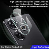 Xiaomi Redmi Turbo 3/Poco F6 Imak 2-i-1 HD Kamera Linse Hærdet Glas