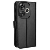 Xiaomi Redmi Turbo 3/Poco F6 Pung Taske med Magnetisk Lukning - Sort