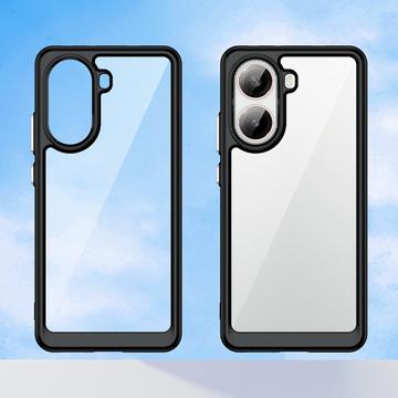 Xiaomi Redmi Turbo 4/Poco X7 Pro Anti-Shock Hybrid Cover - Sort