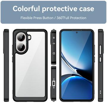 Xiaomi Redmi Turbo 4/Poco X7 Pro Anti-Shock Hybrid Cover - Sort