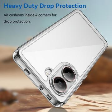 Xiaomi Redmi Turbo 4/Poco X7 Pro Anti-Shock Hybrid Cover - Gennemsigtig