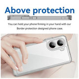 Xiaomi Redmi Turbo 4/Poco X7 Pro Anti-Shock Hybrid Cover - Gennemsigtig