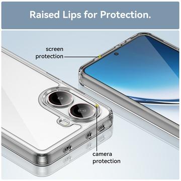 Xiaomi Redmi Turbo 4/Poco X7 Pro Anti-Shock Hybrid Cover - Gennemsigtig