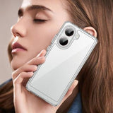 Xiaomi Redmi Turbo 4/Poco X7 Pro Anti-Shock Hybrid Cover - Gennemsigtig