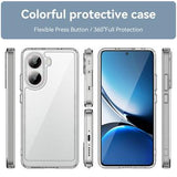 Xiaomi Redmi Turbo 4/Poco X7 Pro Anti-Shock Hybrid Cover - Gennemsigtig