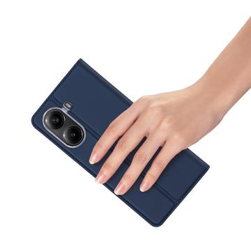 Xiaomi Redmi Turbo 4/Poco X7 Pro Dux Ducis Skin Pro Flip Cover - Blå