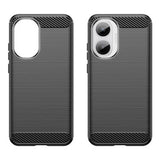 Xiaomi Redmi Turbo 4 Pro Børstet TPU Cover - Karbonfiber - Sort
