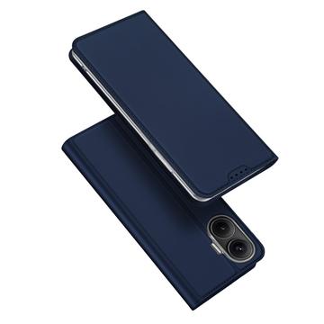 Xiaomi Redmi Turbo 4 Pro Dux Ducis Skin Pro Flip Cover - Blå