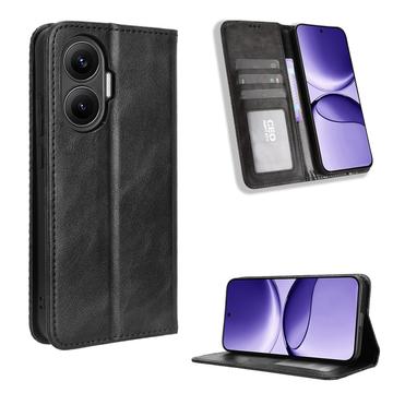 Xiaomi Redmi Turbo 4 Pro Retro Pung Taske med Magnetisk Lukning - Sort