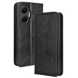 Xiaomi Redmi Turbo 4 Pro Retro Pung Taske med Magnetisk Lukning - Sort