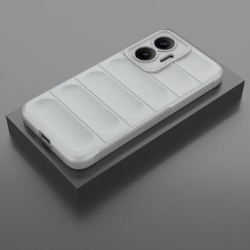 Xiaomi Redmi Turbo 4 Pro Rugged TPU Cover - Lysegrå