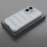 Xiaomi Redmi Turbo 4 Pro Rugged TPU Cover - Lysegrå