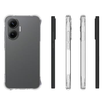 Xiaomi Redmi Turbo 4 Pro Stødtæt TPU Cover - Gennemsigtig