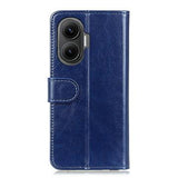 Xiaomi Redmi Turbo 4 Pro Pung Etui med Stativ - blå