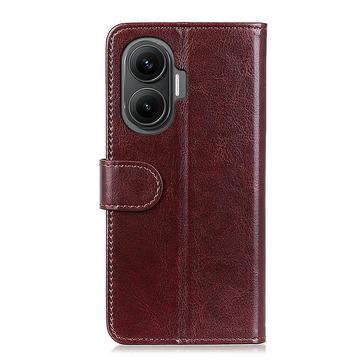 Xiaomi Redmi Turbo 4 Pro Pung Etui med Stativ - Brun