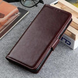 Xiaomi Redmi Turbo 4 Pro Pung Etui med Stativ - Brun