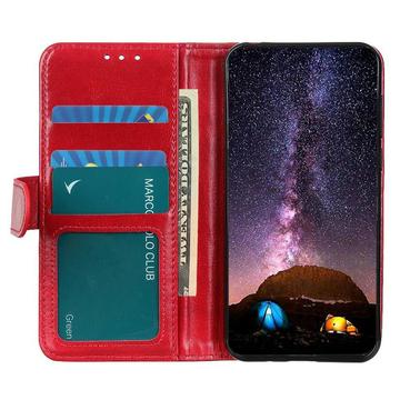 Xiaomi Redmi Turbo 4 Pro Pung Etui med Stativ - rød