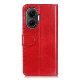 Xiaomi Redmi Turbo 4 Pro Pung Etui med Stativ - rød
