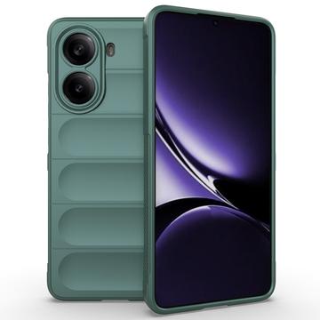 Xiaomi Redmi Turbo 4/Poco X7 Pro Rugged TPU Cover - Grøn