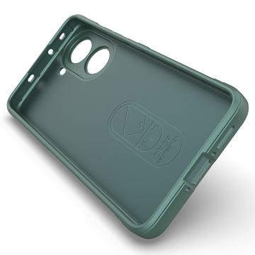 Xiaomi Redmi Turbo 4/Poco X7 Pro Rugged TPU Cover - Grøn