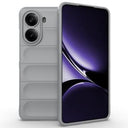 Xiaomi Redmi Turbo 4/Poco X7 Pro Rugged TPU Cover - Lysegrå