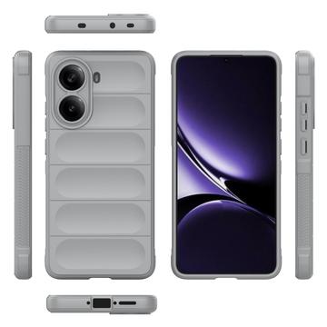 Xiaomi Redmi Turbo 4/Poco X7 Pro Rugged TPU Cover - Lysegrå