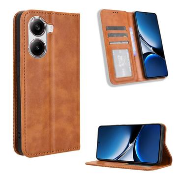 Xiaomi Redmi Turbo 4/Poco X7 Pro Pung med Magnetisk Lukning - brun