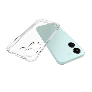 Xiaomi Redmi Turbo 5/Poco X8 Pro Stødsikkert Silikone Cover - Gennemsigtig