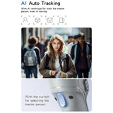 YESIDO SF18 3-akset smartphoneholder kardanstabilisator ansigtssporende selfie-stick