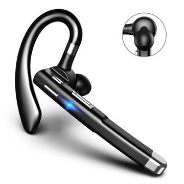 YYK-520 2nd Wireless Bluetooth 5.0 Single Ear Headset Car Earhook Business Earphone med opladningsetui