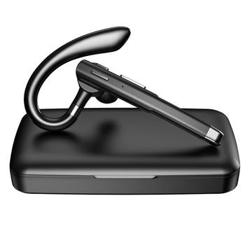 YYK-520 2nd Wireless Bluetooth 5.0 Single Ear Headset Car Earhook Business Earphone med opladningsetui