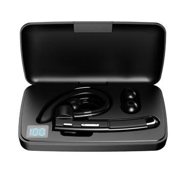 YYK-520 2nd Wireless Bluetooth 5.0 Single Ear Headset Car Earhook Business Earphone med opladningsetui