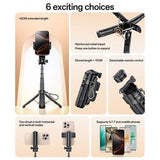 Yesido SF29 Mini Bluetooth Selfie Stick / Tripod med fjernbetjening - Sort