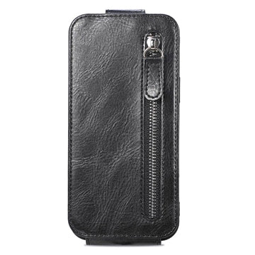 Lynlåslomme Sony Xperia 10 IV Vertikal Flip Cover - Sort