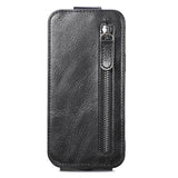 Lynlåslomme Sony Xperia 10 IV Vertikal Flip Cover - Sort