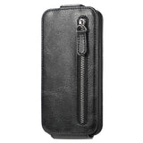 iPhone 16 Plus Lynlåslomme Vertikal Flip Cover - Sort