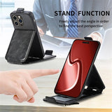 iPhone 16 Pro Lynlåslomme Vertikal Flip Cover - Sort