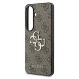 Samsung Galaxy S26+ Guess 4G Big Metal Logo Hybrid Cover - Brun