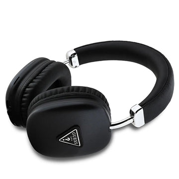 Guess Saffiano Triangle Logo Over-Ear Trådløse hovedtelefoner - Sort