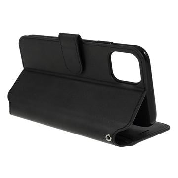 iPhone 11 Azns Pung Taske med Stativ - Sort