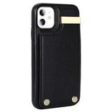 iPhone 11-cover med kortholder - sort